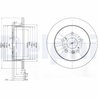 Disc frana Delphi BG3779
