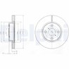 Disc frana Delphi BG4116C