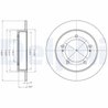 Disc frana Delphi BG4289