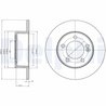 Disc frana Delphi BG4321