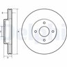 Disc frana Delphi BG4454
