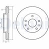 Disc frana Delphi BG4455