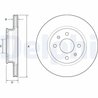 DISC FRANA DELPHI BG4535 - Compatibil cu HYUNDAI