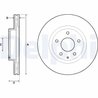 Disc frana Delphi BG4713C