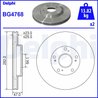 Disc frana Delphi BG4768
