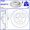DISC FRANA DELPHI BG4977C - Compatibil cu OPEL, VAUXHALL