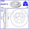 DISC FRANA DELPHI BG5071C - Compatibil cu SUZUKI