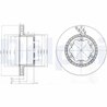 DISC FRANA DELPHI BG9015 - Compatibil cu MERCEDES-BENZ, VW