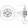 Disc frana Delphi BG9053RSC