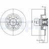 Disc frana Delphi BG9112RS