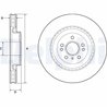 Disc frana Delphi BG9175C
