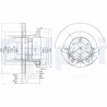 DISC FRANA DELPHI BG9722 - Compatibil cu IVECO