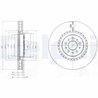 Disc frana Delphi BG9843
