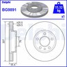 DISC FRANA DELPHI BG9891 - Compatibil cu VW