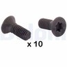 Surub, disc frana Delphi BGK010