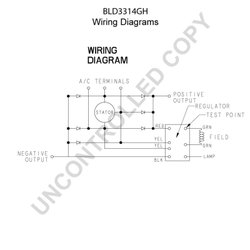 Alternator Prestolite Electric BLD3314GH