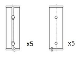 Cuzineti arbore cotit FAI AutoParts BM1042-STD