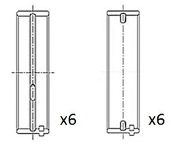 Cuzineti arbore cotit FAI AutoParts BM1060-STD