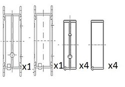 Cuzineti arbore cotit FAI AutoParts BM1068-025