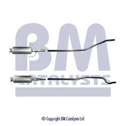 FILTRU DE PARTICULE BM CATALYSTS BM11019 - Compatibil cu OPEL, VAUXHALL