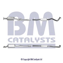 FILTRU DE PARTICULE BM CATALYSTS BM11176H - Compatibil cu MITSUBISHI