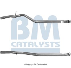 RACORD EVACUARE BM CATALYSTS BM50037 - Compatibil cu CITROEN, PEUGEOT
