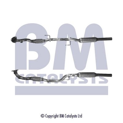 RACORD EVACUARE BM CATALYSTS BM50199 - Compatibil cu SEAT, SKODA, VW