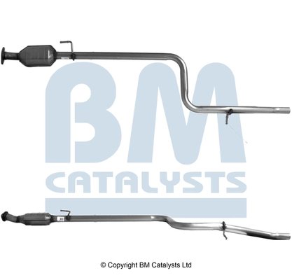 CATALIZATOR BM CATALYSTS BM80178H - Compatibil cu FIAT