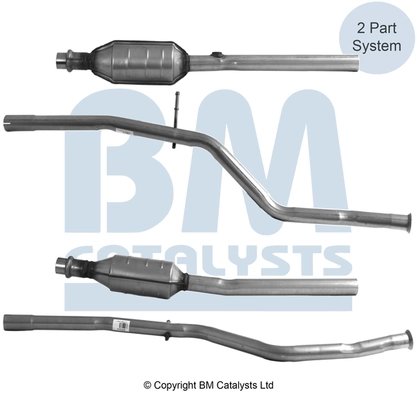 CATALIZATOR BM CATALYSTS BM90538H - Compatibil cu PEUGEOT