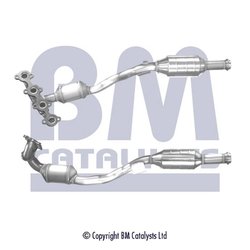 CATALIZATOR BM CATALYSTS BM91521H - Compatibil cu MERCEDES-BENZ