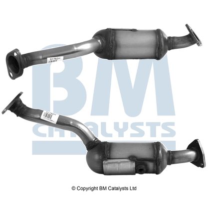CATALIZATOR BM CATALYSTS BM91782H - Compatibil cu HONDA