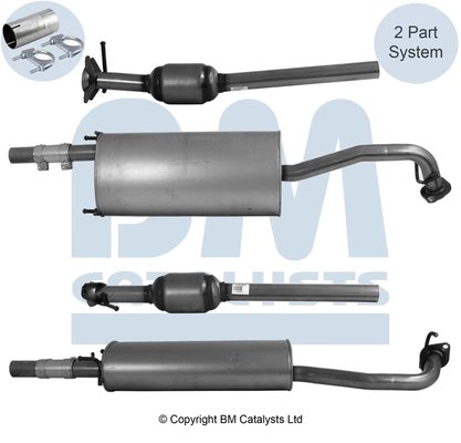 CATALIZATOR BM CATALYSTS BM91875H - Compatibil cu LEXUS