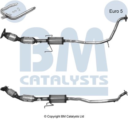 CATALIZATOR BM CATALYSTS BM91975H - Compatibil cu TOYOTA