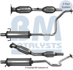 CATALIZATOR BM CATALYSTS BM92298H - Compatibil cu TOYOTA