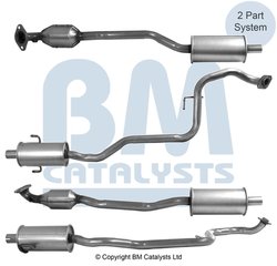 CATALIZATOR BM CATALYSTS BM92866H - Compatibil cu TOYOTA