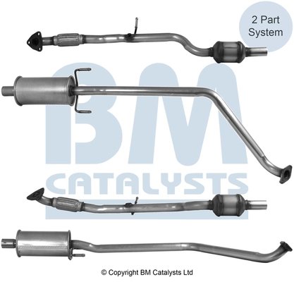 CATALIZATOR BM CATALYSTS BM92961H - Compatibil cu OPEL, VAUXHALL