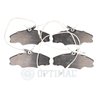 SET PLACUTE FRANA OPTIMAL BP-10090 - Compatibil cu PEUGEOT