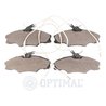 SET PLACUTE FRANA OPTIMAL BP-10090 - Compatibil cu PEUGEOT