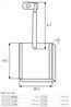 PERIE ELECTROMOTOR AS-PL BSX134-144 - Piesa auto compatibila cu mai multe marci