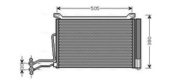 Radiator climatizare Ava Quality Cooling BW5264D