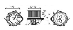 Ventilator habitaclu Ava Quality Cooling BW8458
