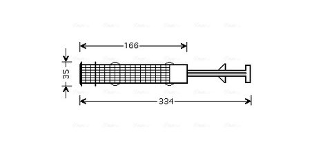 USCATOR AER CONDITIONAT AVA QUALITY COOLING BWD279 - Compatibil cu BMW