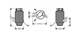 Uscator aer conditionat Ava Quality Cooling BWD299