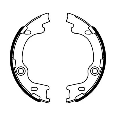 Set saboti frana ABE C00325ABE