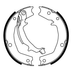 SET SABOTI FRANA ABE C00528ABE - Compatibil cu HYUNDAI, KIA