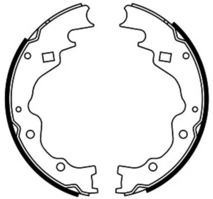 Set saboti frana ABE C03025ABE