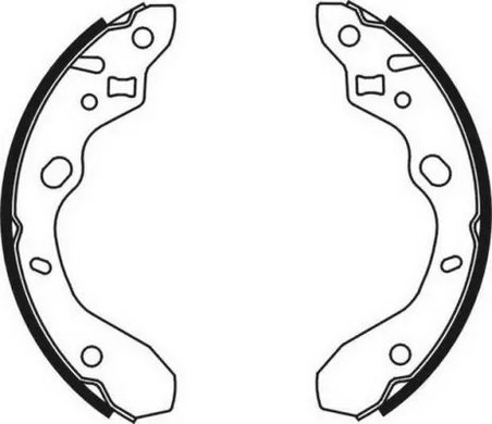 SET SABOTI FRANA ABE C03042ABE - Compatibil cu MAZDA