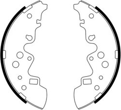 SET SABOTI FRANA ABE C03052ABE - Compatibil cu MAZDA