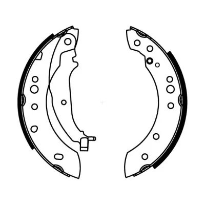 SET SABOTI FRANA ABE C05063ABE - Compatibil cu MITSUBISHI, SMART