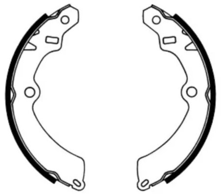 SET SABOTI FRANA ABE C08012ABE - Compatibil cu GEO, SUZUKI